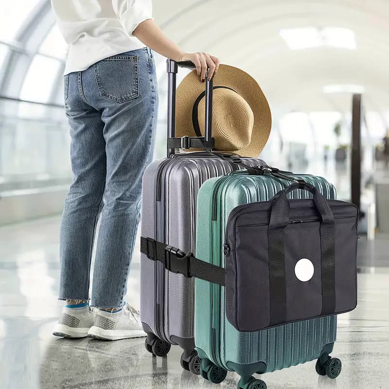 3pcs Adjustable Luggage Straps Tie-down Straps for Multiple Suitcases Packing Straps Luggage Fixing Straps