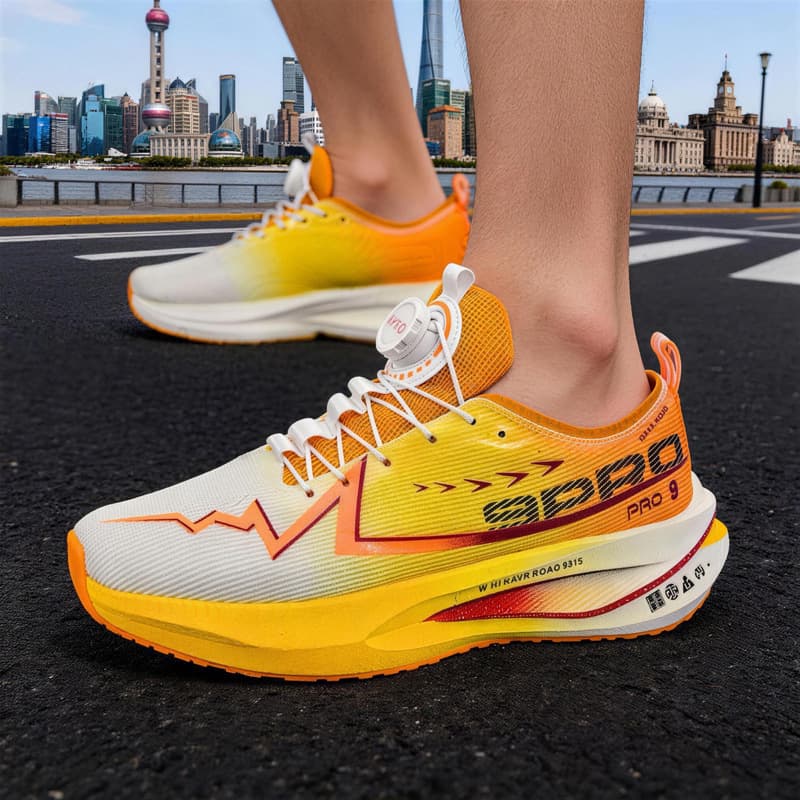 Professional Racing Running Shoes Breathable Parent-Child Cushioning and Rebounce Running Shoes Slip-Resistant and Wear-Resistant High-Quality Sports Shoes