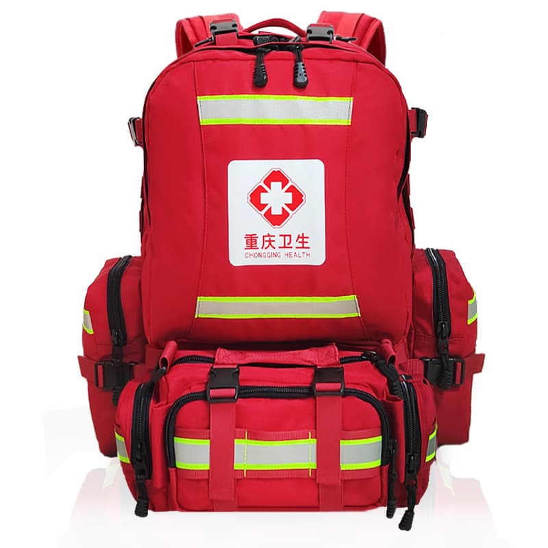 Single rescue backpack, health emergency carrying module, combined disaster relief equipment bag, portable rescue backpack