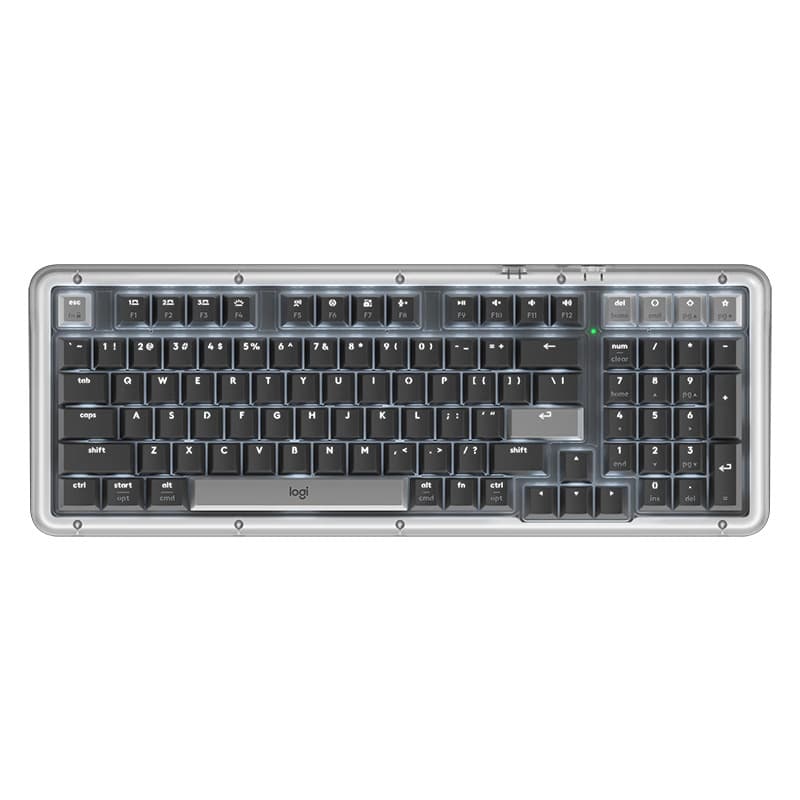Logitech Amber K98M/K98MPLUS Custom Mechanical Keyboard Wireless Bluetooth Tri-Mode Keyboard 98 Keys