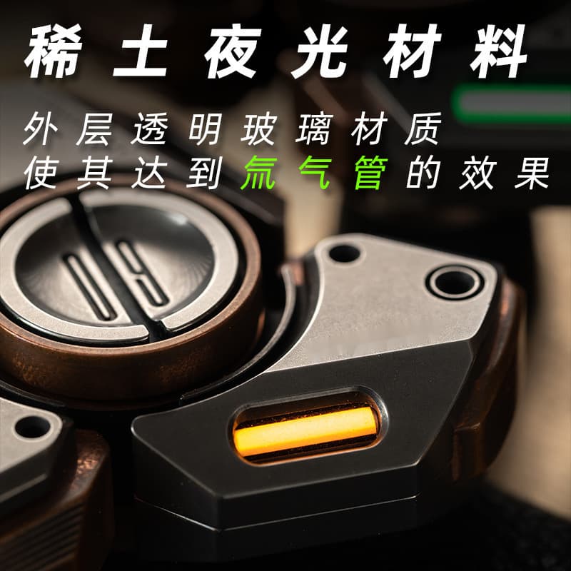 Tube Replacement Tritium Glass Tritium Glow-in-the-Dark Luminous Tritium Tube Fidget Spinner Tube Light Glowing Toy See Description for Details Other