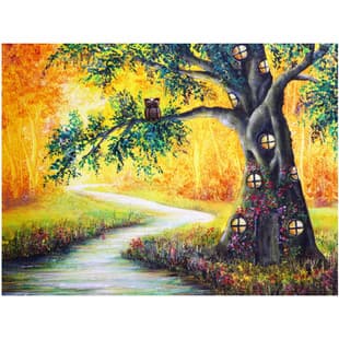 Amazon Diamond Painting Tree Full Drill Home Decoration Wall Art DIY Diamond Painting