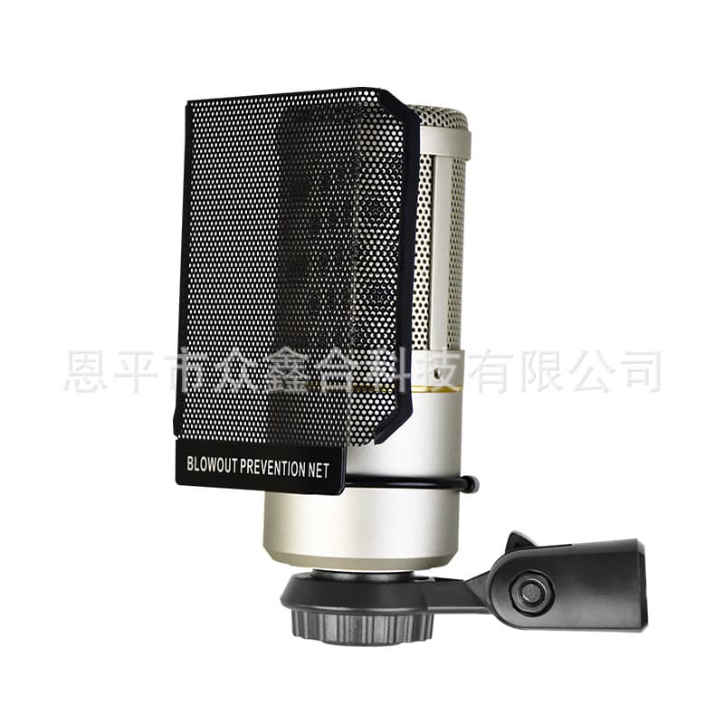 High Sound Quality 48V Microphone Space Line Dual Card Line Capacitive Microphone Recording Studio Sound Card Live Plug and Play ZX320