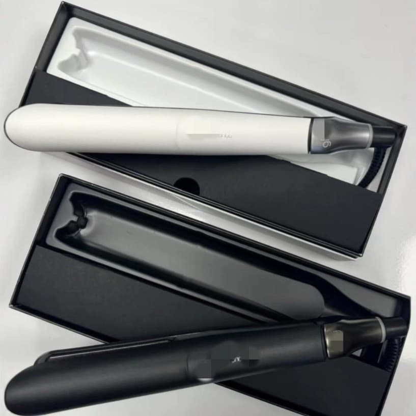 Cross-border Diamond Light EU Straightener Curling Hair Straightening Styler Multifunctional Large Wave