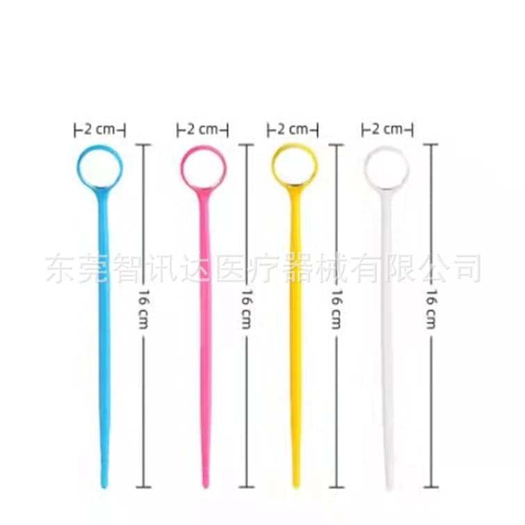 Ready Supply of Disposable Plastic Mouth Mirrors, Dental Mouth Mirrors, Dental Mirrors, Care Lenses, Plastic Dental Mirrors, Orthodontics