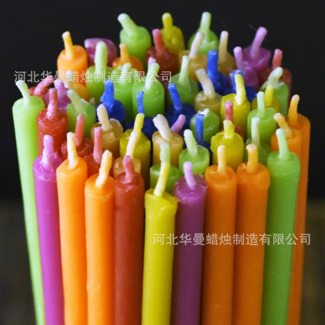 Colored Thin Beeswax Stick Wax Beeswax Birthday Candle Hanukkah Candle