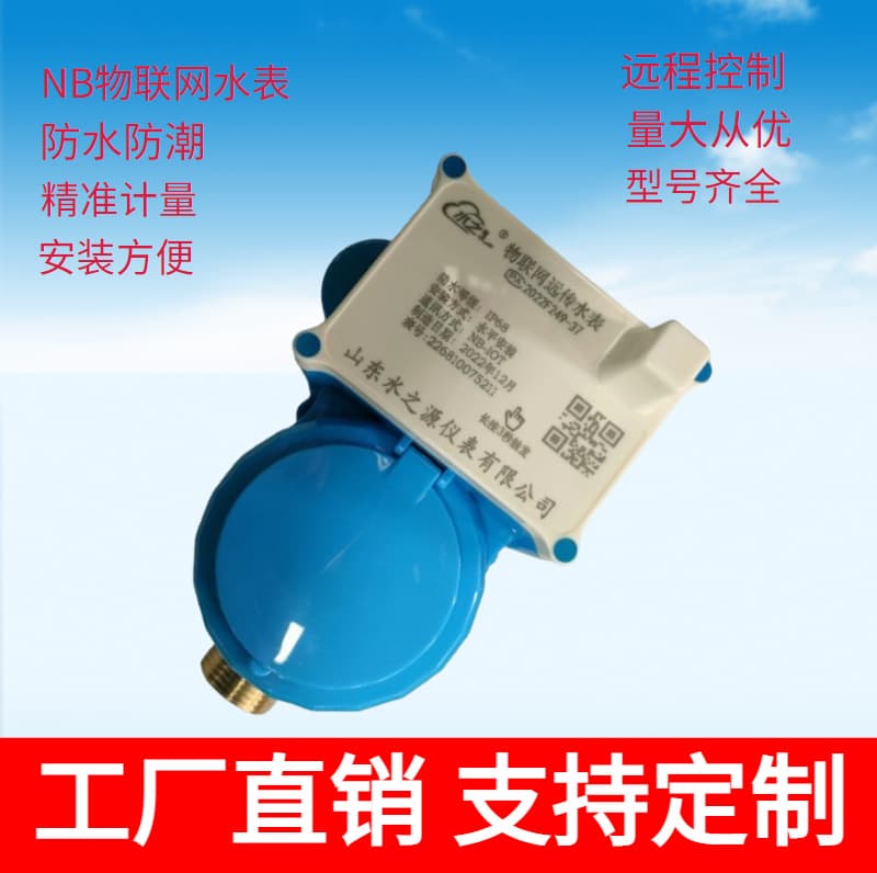 Customized NB-IoT water meters, 4G wireless remote water meters, prepaid tap water meters.