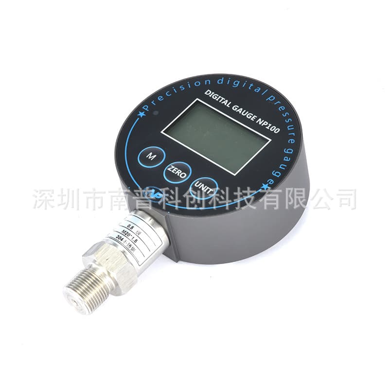 Smart Digital Pressure Gauge NP100 Precision Digital Pressure Gauge RS485 Communication Digital Vacuum Gauge
