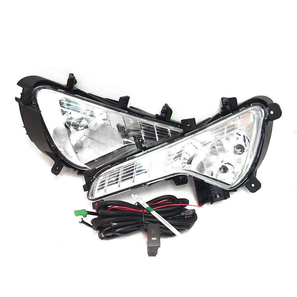 Car Front Fog Light Compatible with Kia Sportage 2010-2014 Halogen Fog Light Assembly