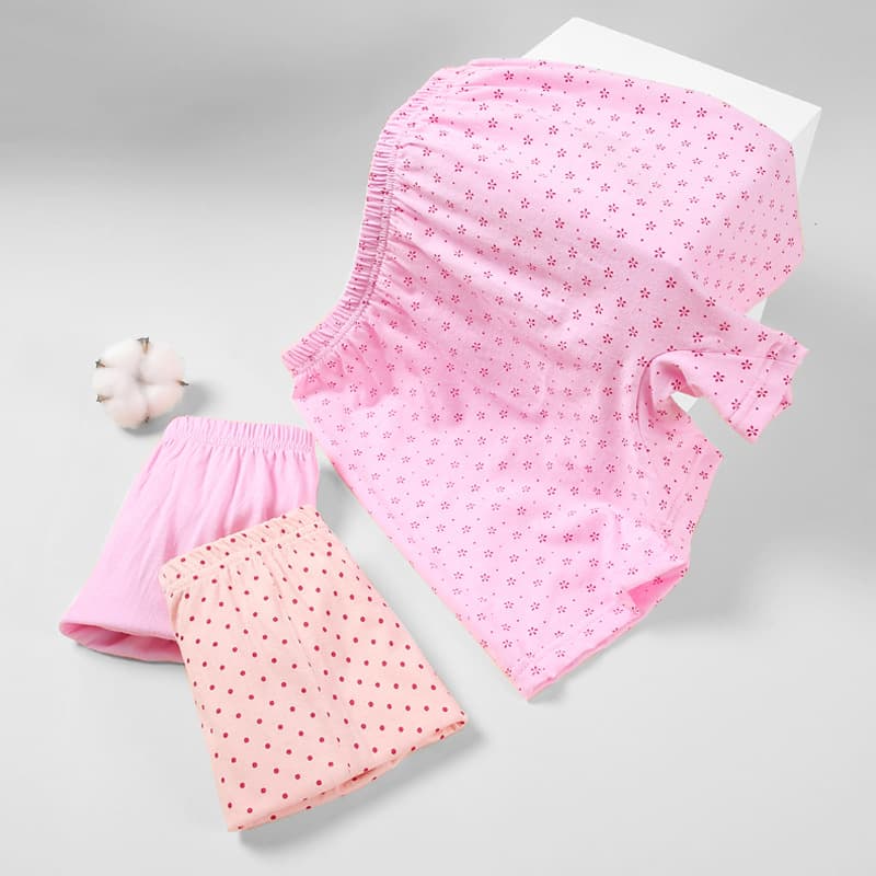 Elderly Women's Cotton Boxer Briefs, High Waist, Plus Size, Full Cotton, Mother's Panties