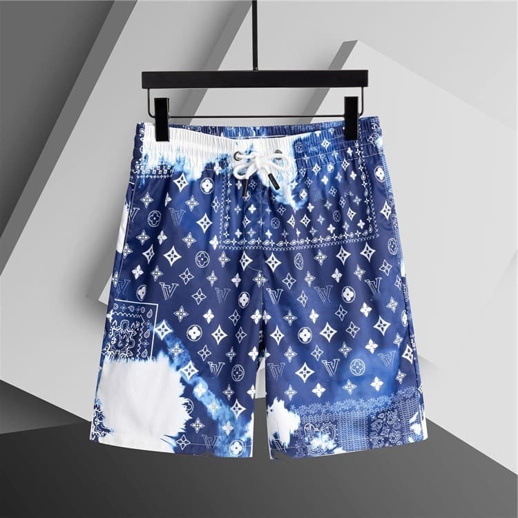 26 Correct Version Cross-Border Quick-Dry Beach Shorts European and American Hot-Selling Swim Shorts with Inner Mesh Summer New Men's High Quality