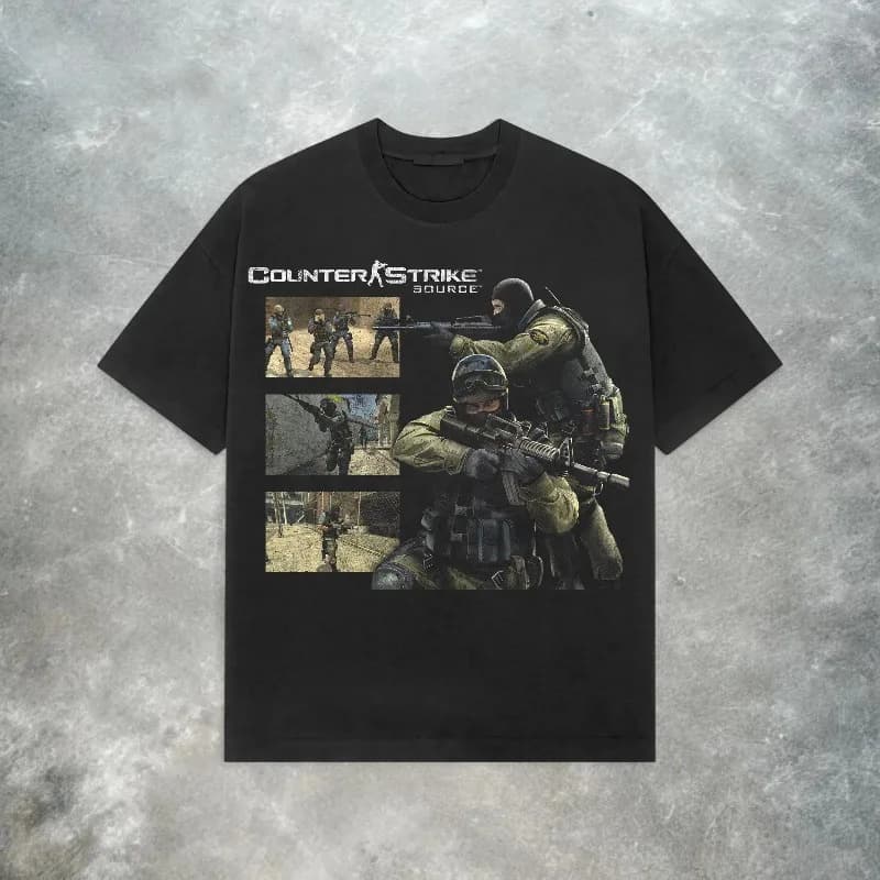 Ouma Cotton Hot Sale Counter Strike Source T-srt - Street We