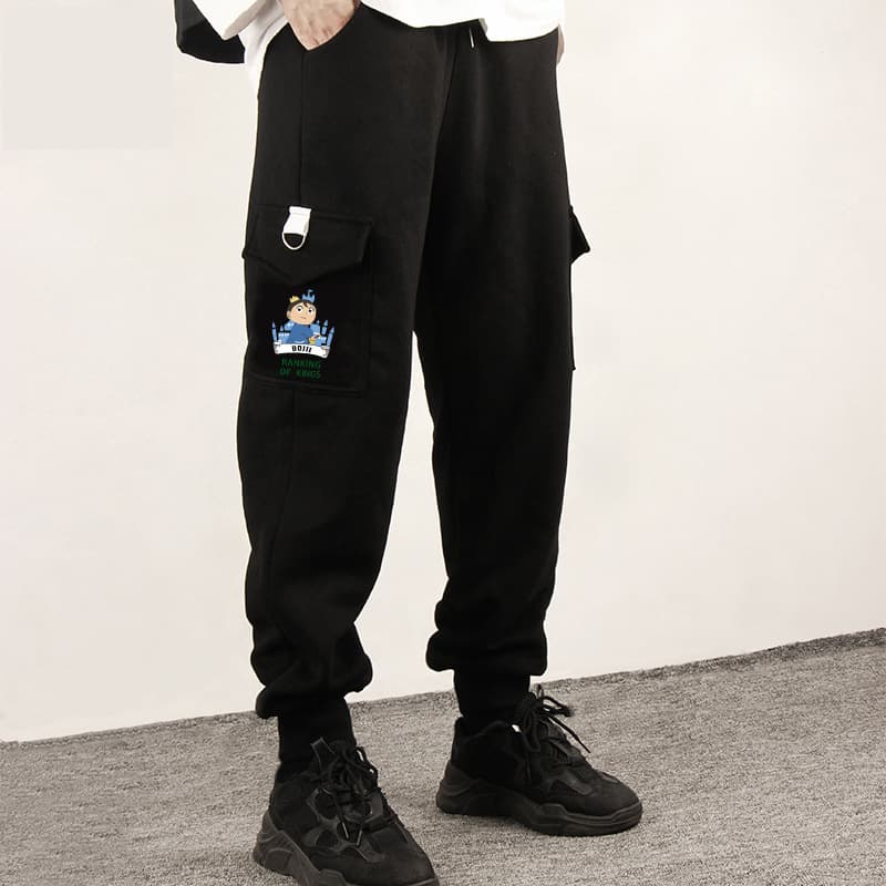 Ranking of Kings Bojji Prince Kage Anime Manga Merchandise Unisex Casual Sweatpants Cargo Pants Streetwear