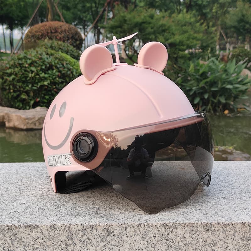 3C certification electric car helmet adult men and women sunscreen motorcycle helmet summer half helmet four seasons universal