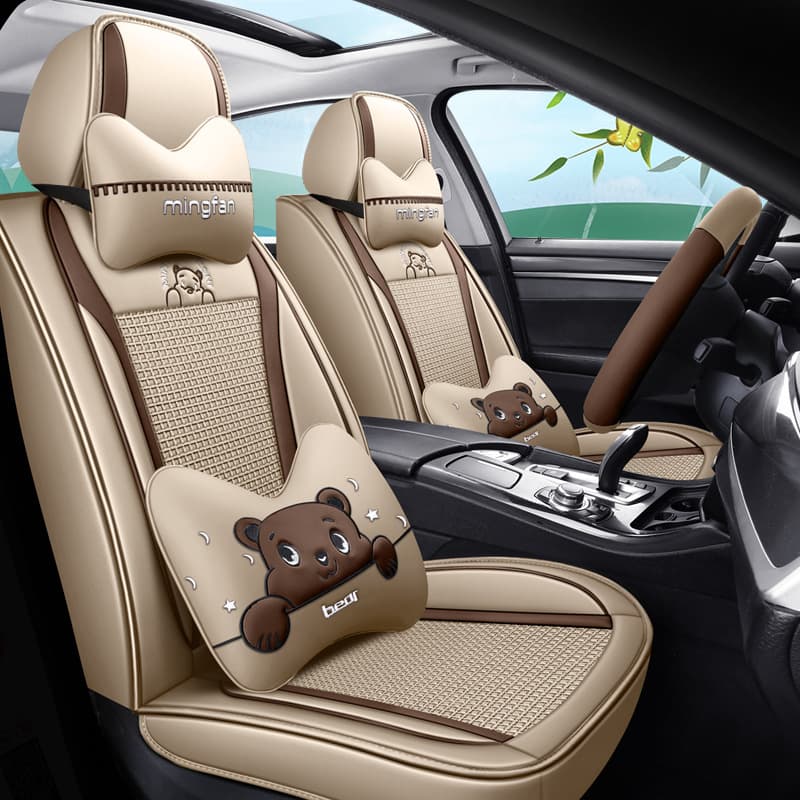 Honda-specific car seat covers for CRV, Accord, Civic, Breeze, Integra, all-season full-wrap seat covers