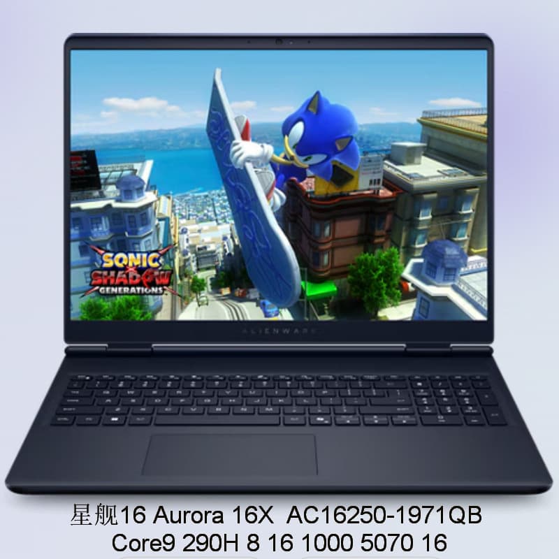2510 Laptop Starship 16 Aurora 16X AC16250-1971QB 290H 5070 8GB 1TB