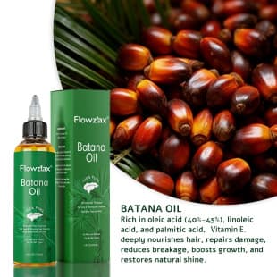BATANA OIL Batana Oil Hair Care Essential Oil, Anti-frizz, Batana Hair Care Anti-frizz, Cross-border Exclusive