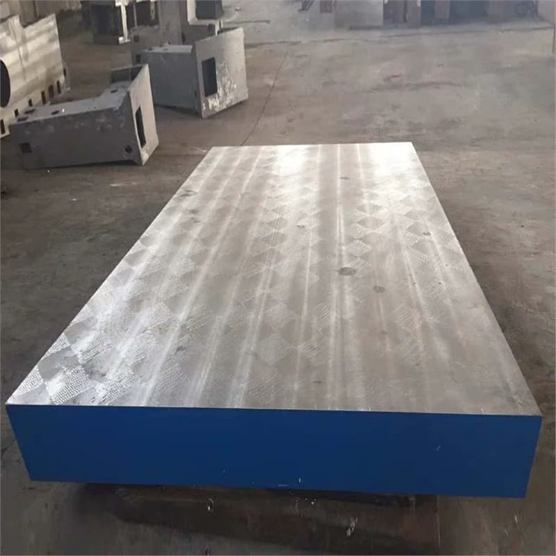 T-slot cast iron platform, flat plate, welded cast iron, motor test floor base, machine tool auxiliary worktable