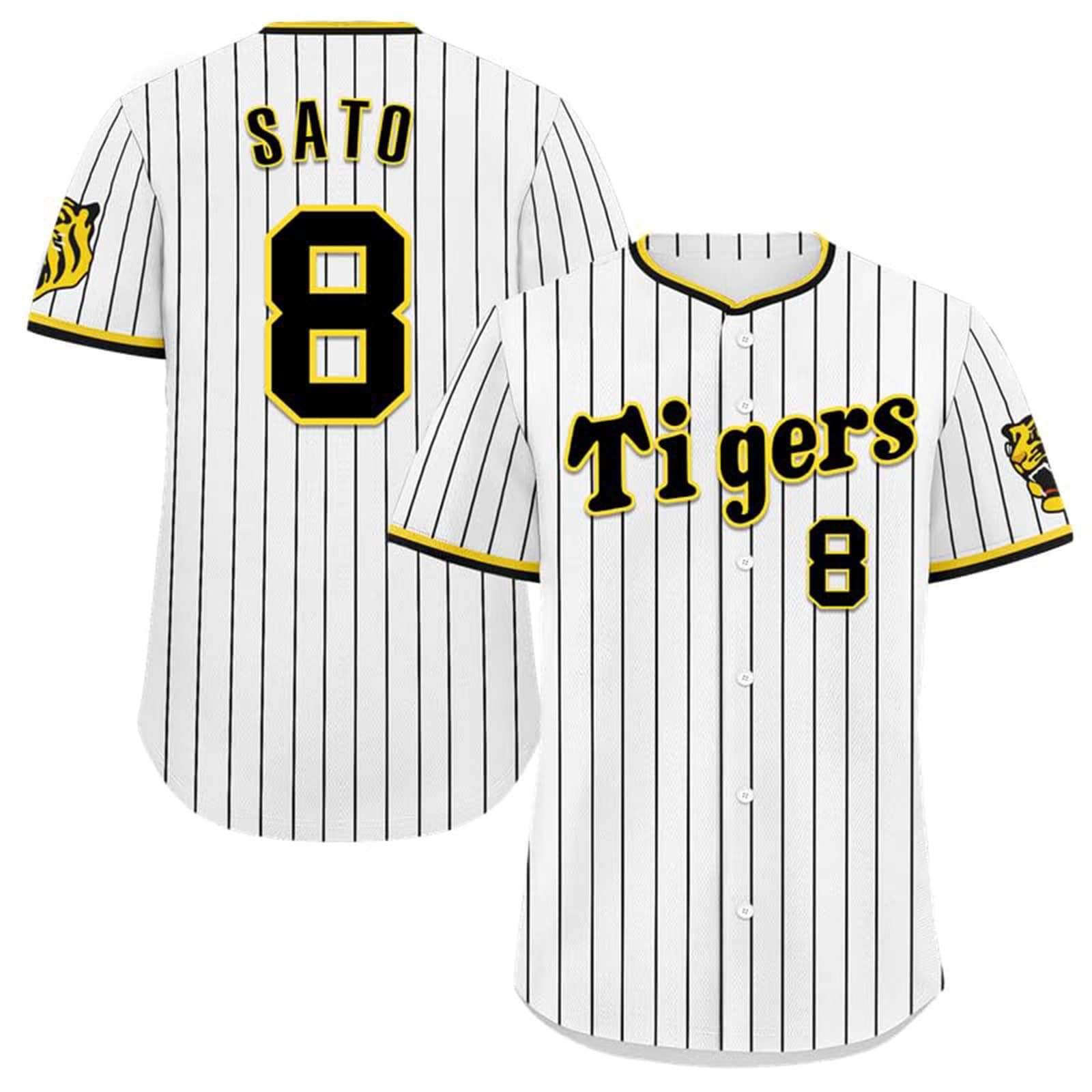 European and American New Men's Baseball Shirt Short Sleeve American Jersey 3D Digital Print Sport T-shirt Clothing Cross-border