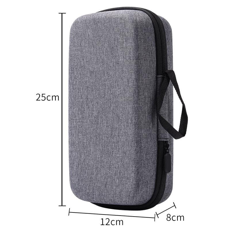 Electric Bike Battery Charger Storage Bag, Crush-Resistant Hard Shell Bicycle Hanging Bag, Handheld EVA Tool Case