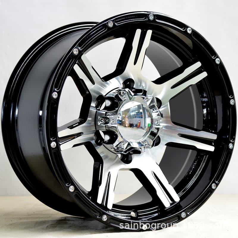 F89LGS03 15 16 Inch Shengbo Negative Offset Off-Road Wheel Rim Car Aluminum Alloy Wheel Rim