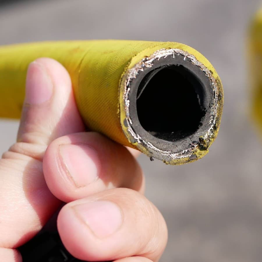 Custom EPDM nitrile steam rubber hose, steel wire braided oil-resistant hose, 220-degree production high-pressure corrosion-resistant