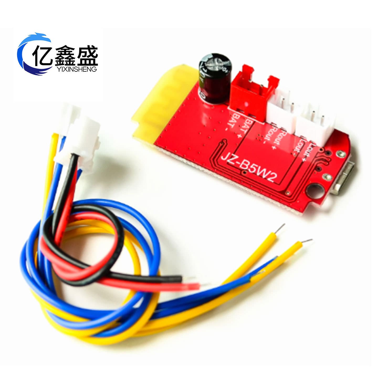 CT14 Micro 4.2 Stereo Bluetooth Amplifier Board Audio Module Class F 5W+5W with Charging DIY Modified Speaker