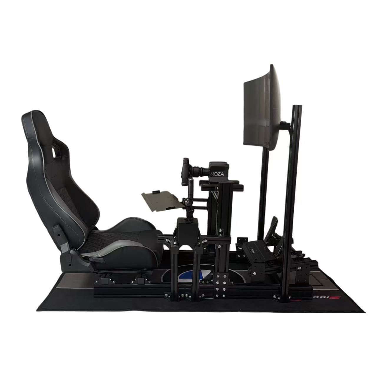 Racing Simulator Full Rig Aluminum Profile Bracket 4080 Aluminum Profile Steering Wheel Simulator Stand