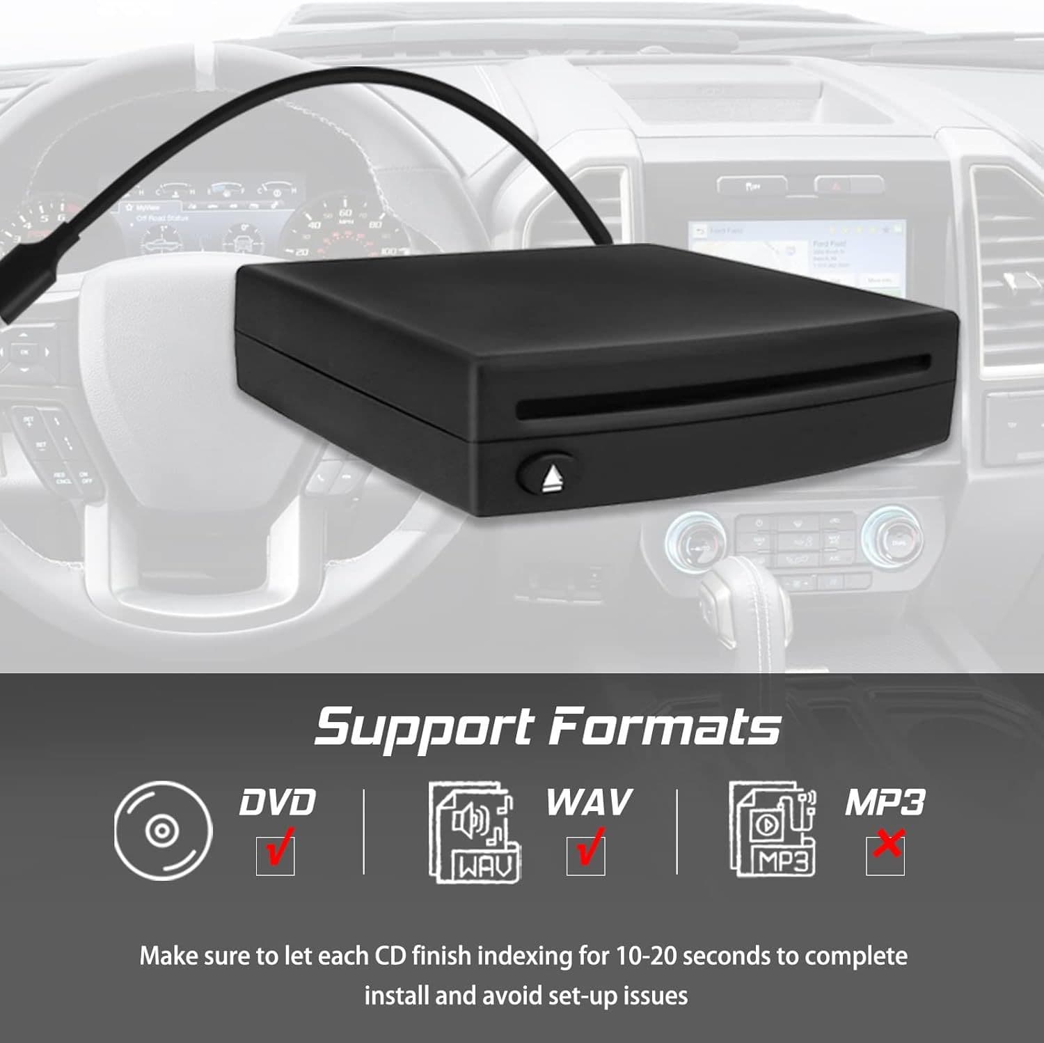 Cross-border Car Android System In-dash Slot-loading DVD Changer USB Interface Original Car Large Screen CD Player
