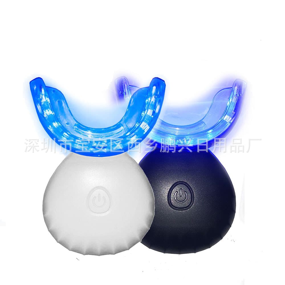 LED Wireless Charging Cold Light Lamp - Red/Blue/Red-Blue Three-Color Switching Teeth Whitening Tray