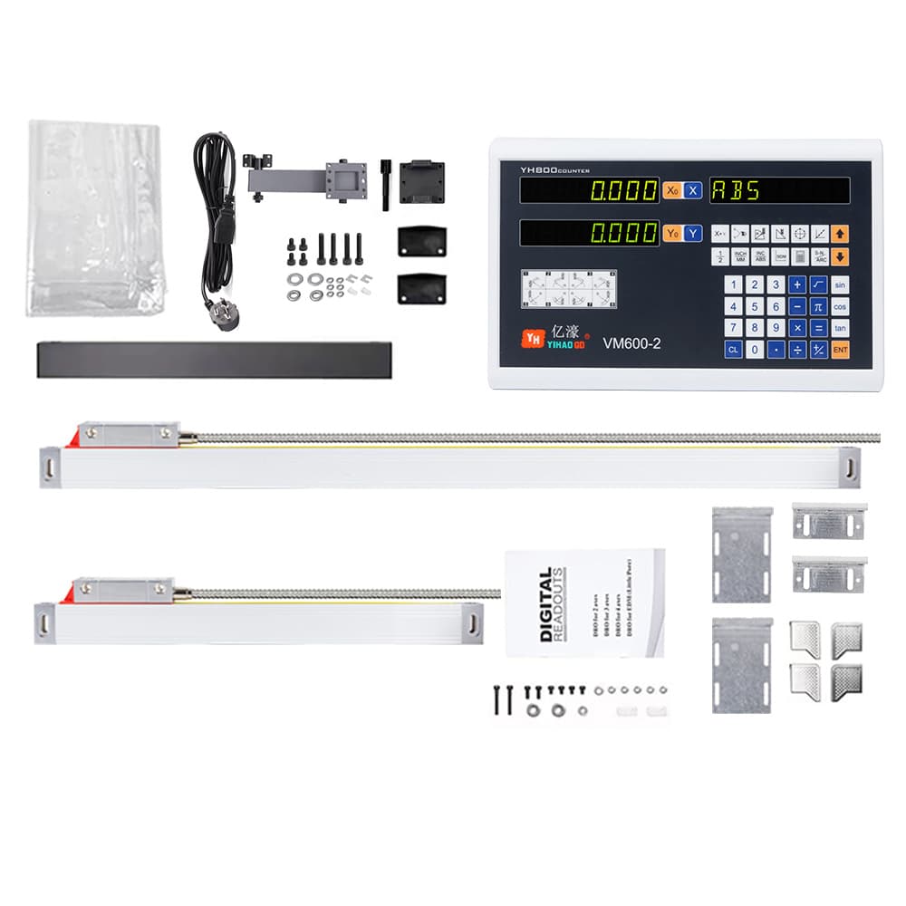 VM600 High-Precision Digital Display, YE Displacement Sensor, Universal Milling Machine, Lathe, Grinding Machine, Grating Ruler