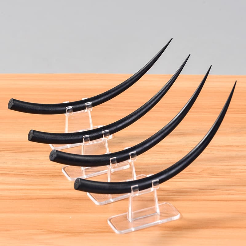 Cross-border false eyelash model BC curl display eyelash training institution eyelash teaching demonstration eyelash display ornament
