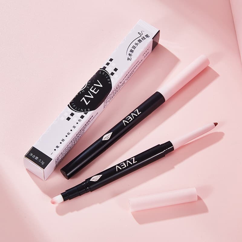 ZVEV Artist Double-Ended Lip Liner, Smooth and Silky Creamy Texture for Lip Contouring, Factory Direct Wholesale