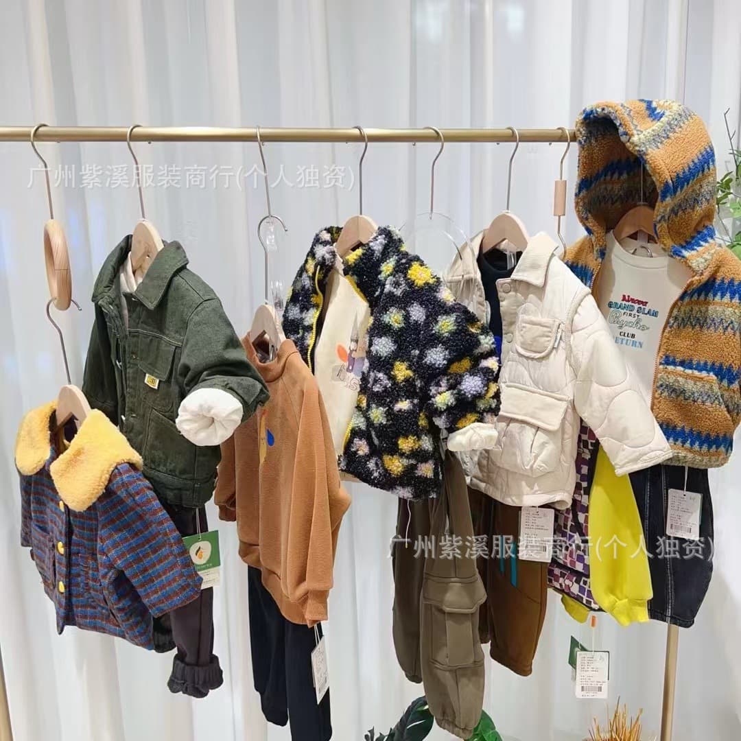 Shark Boat Autumn and Winter Wear Sourcing, Huzhou Zhili UAZA Kids' Brand Discounts, French Children's Live Stream Direct Sources Wholesale
