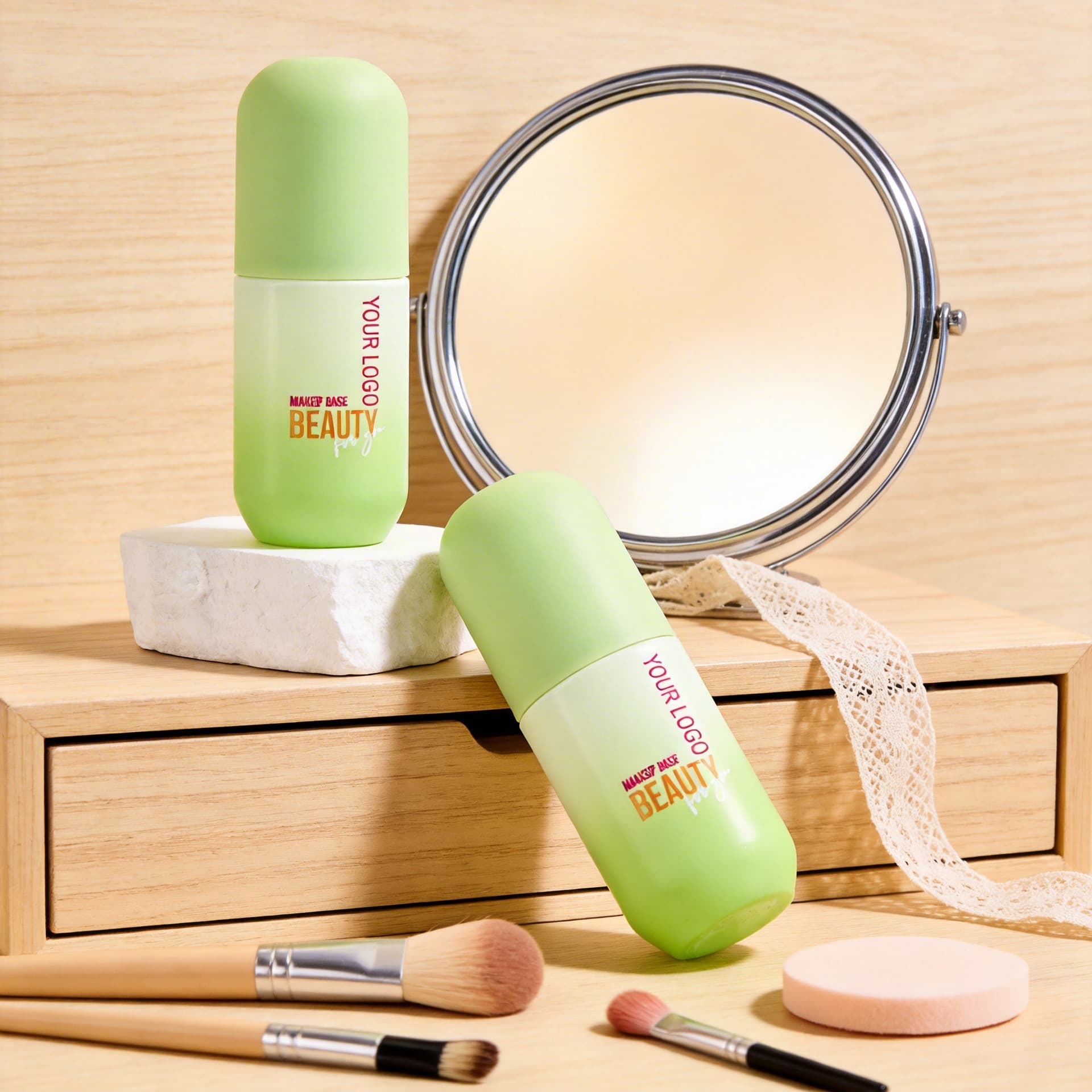 Cross-border no logo makeup primer, makeup primer, tinted face cream, repair solution, Primer foreign trade makeup