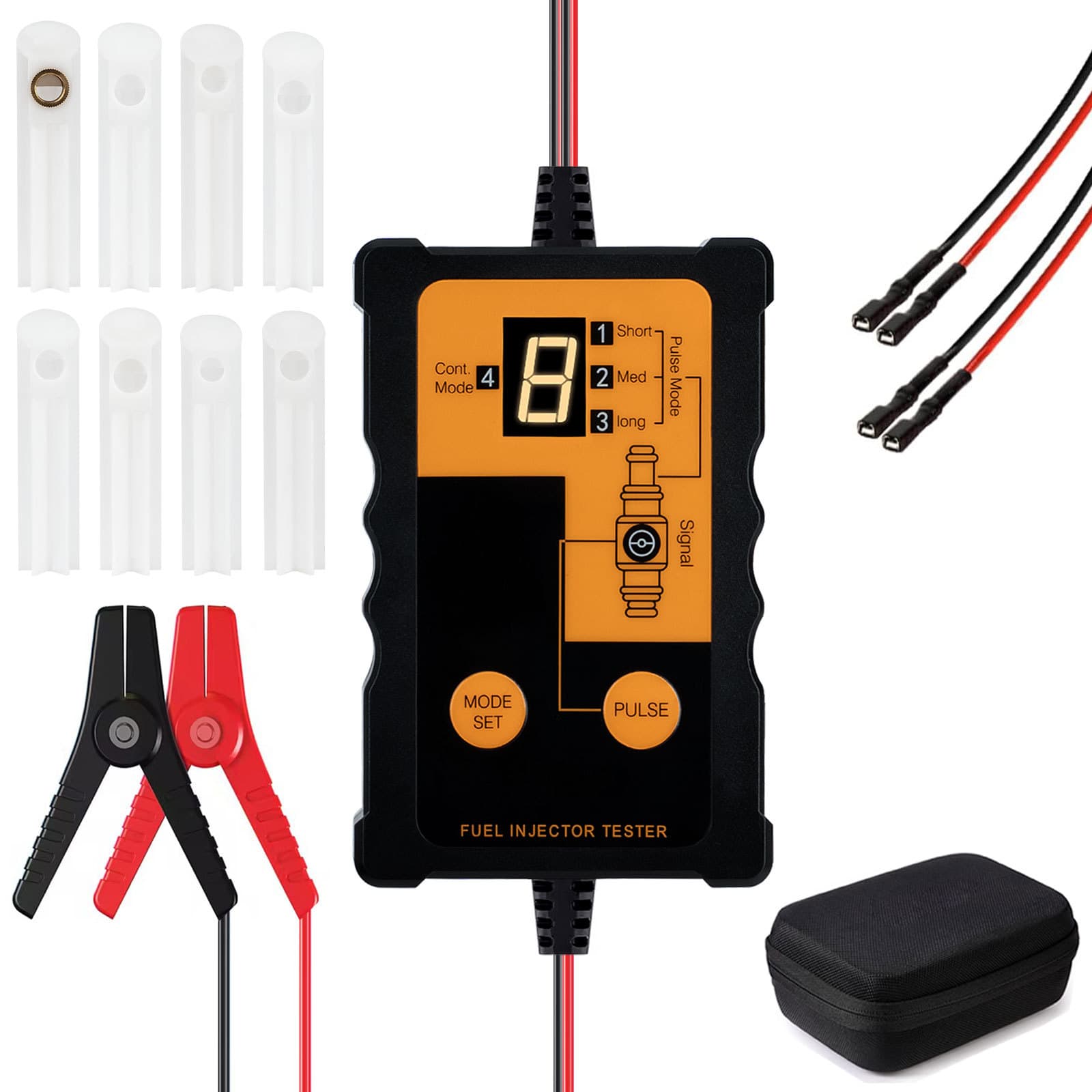 CREATOR Automotive Fuel Injector Tester Gas Injector Cleaning Tool Motorcycle Repair Tool