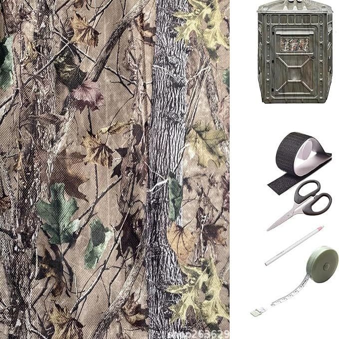 Cross-border new product outdoor camping hunting deer blinds hunting blinds camouflage curtain kit magic belt
