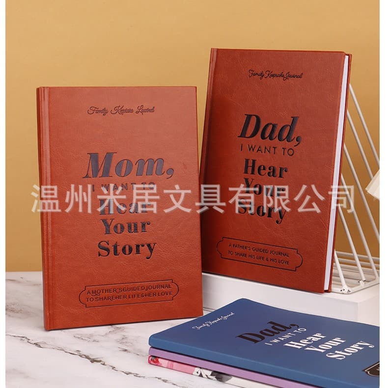 Cross-Border Mom I Want to Hear Your Story Mom's Story Notebook Origin China Office Cultural Educational Supplies