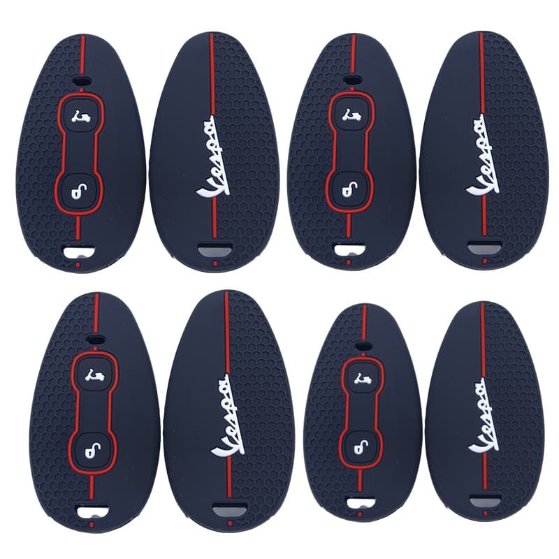 Suitable for new vespa Vespa GTS300 key cover GTV300 motorcycle key soft silicone protective cover