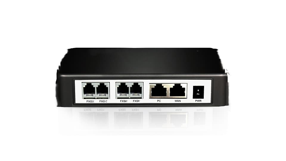 Dual-port Voice Gateway Analog Voice Gateway Ordinary Telephone Access IP Network Adapter
