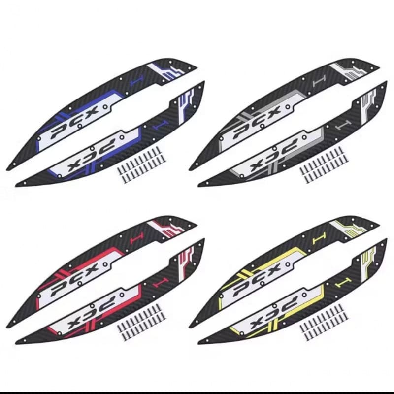 Non-slip and dirt-resistant foot mat for Honda PCX160 motorcycle foot pedal modification accessory