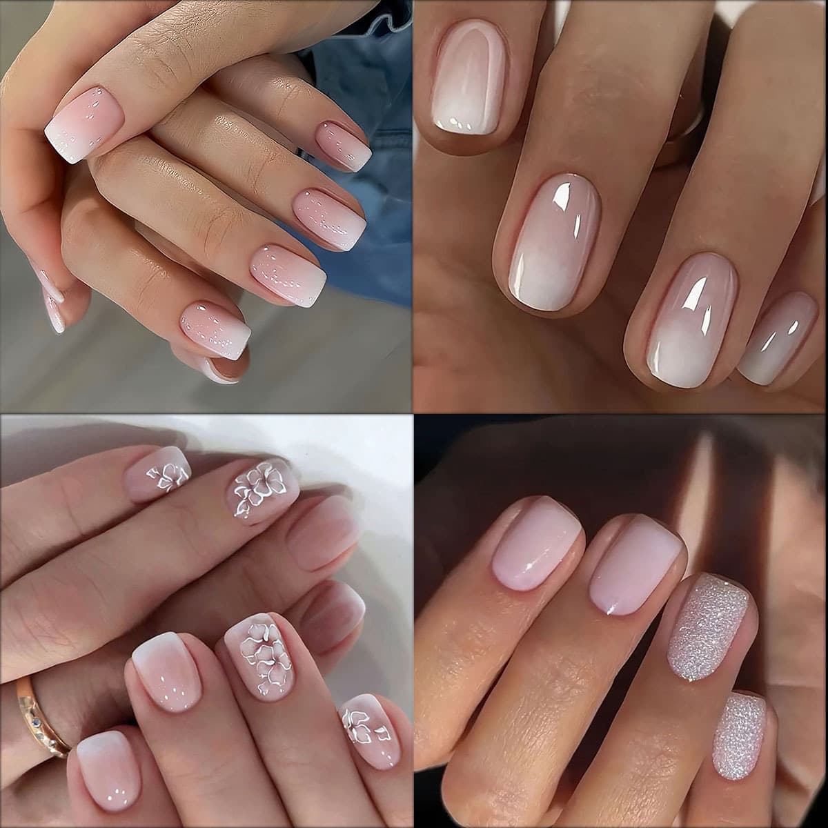 Best-Selling Foreign Trade Style Pure Desire Wearable Nail Art Nail Stickers Removable Nails That Enhance Complexion Wholesale Finished Products