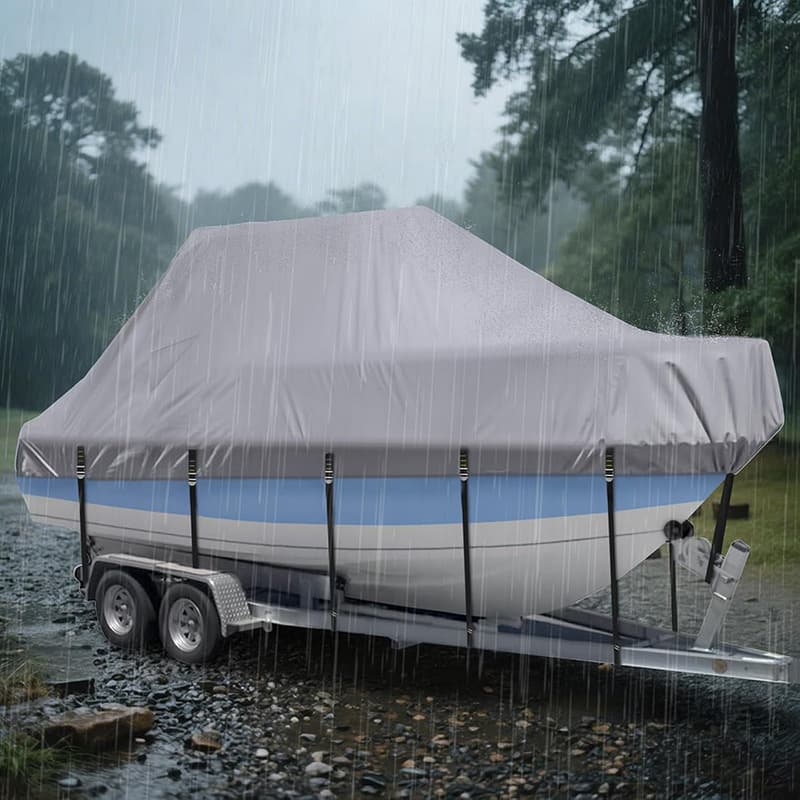 Yacht cover T-TOP console canopy rain waterproof dust cover speedboat cover T-type V-type square lure boat cover