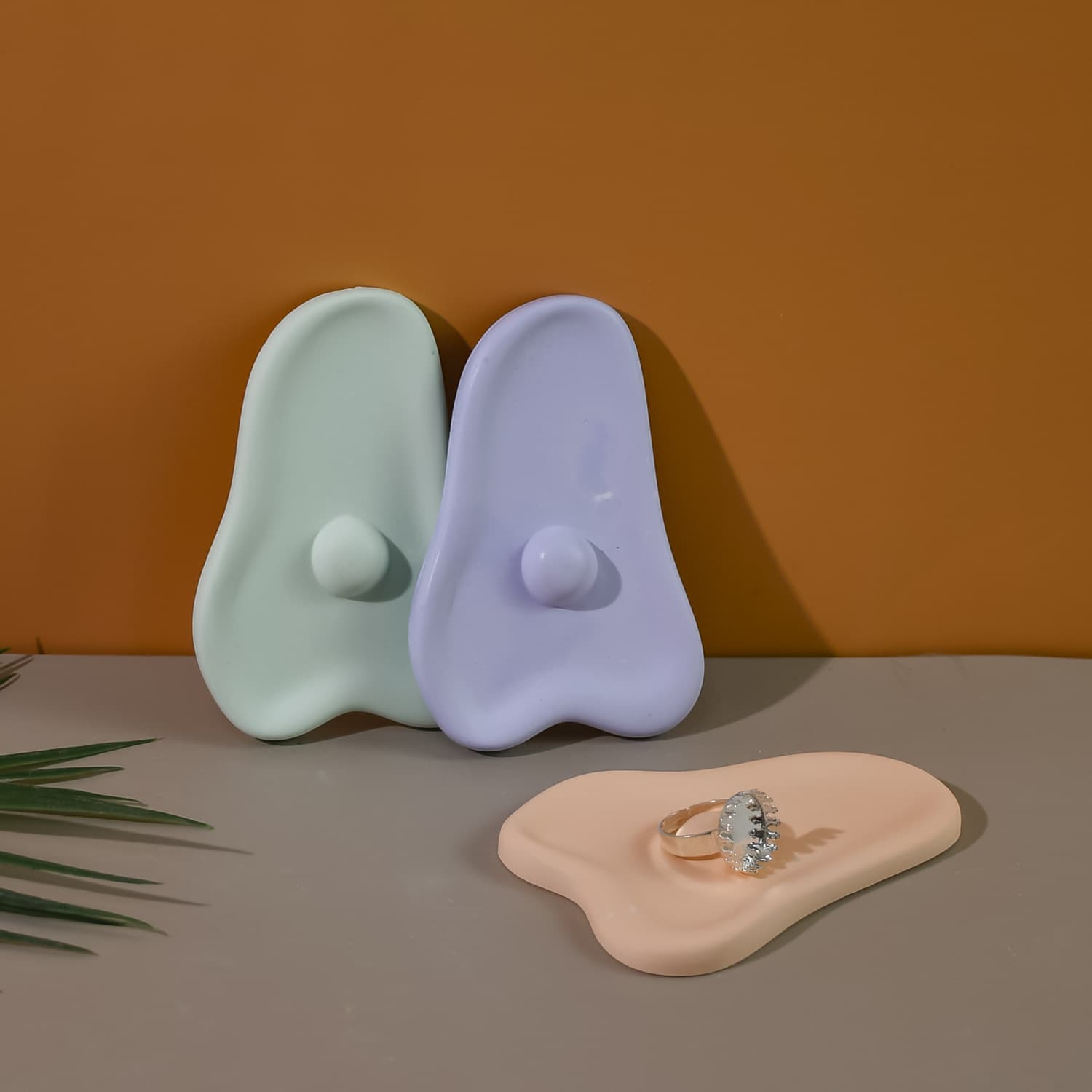 New DIY Mold Egg Tray Storage Dish Silicone Mold Ins Style Plaster Tray Cross-Border Supply