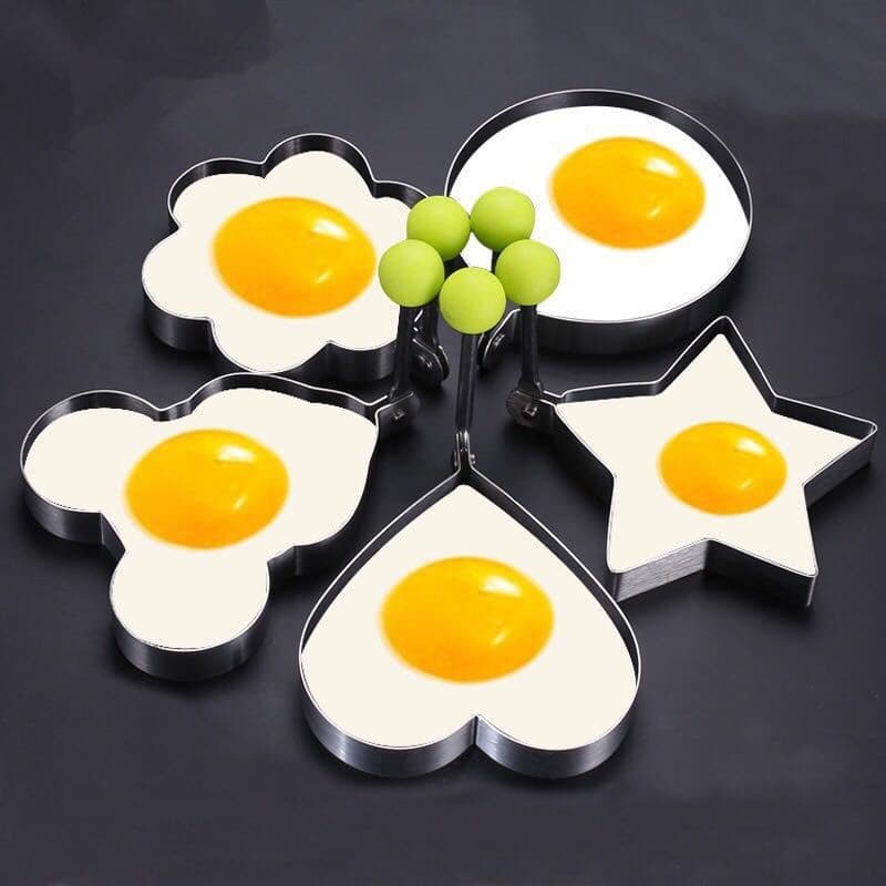 Stainless steel omelette mold omelette model creative love bento breakfast poached egg round non-stick omelette machine