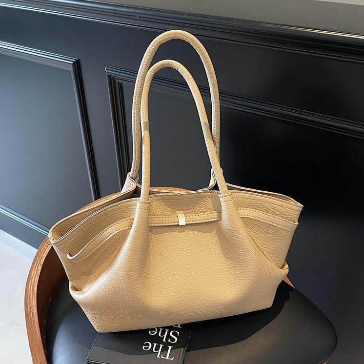 Niche Design Handheld Bucket Bag for Women, 2025 New Versatile Fashion Shoulder Bag, Commuter-Friendly Retro Underarm Purse