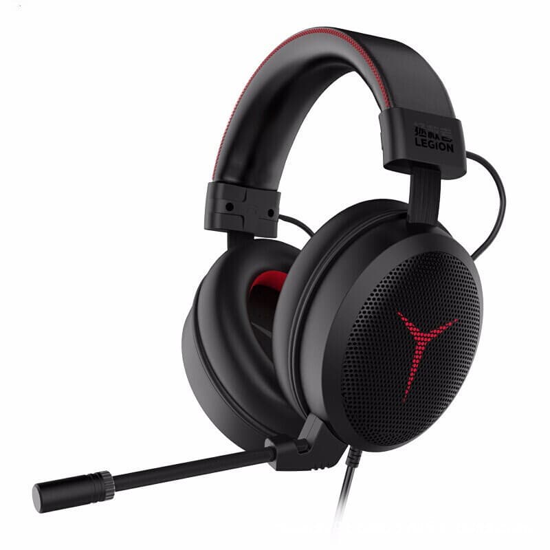 Lenovo applicable Lenovo savior Y480 head-mounted gaming headset 7.1 ring stereo with microphone black
