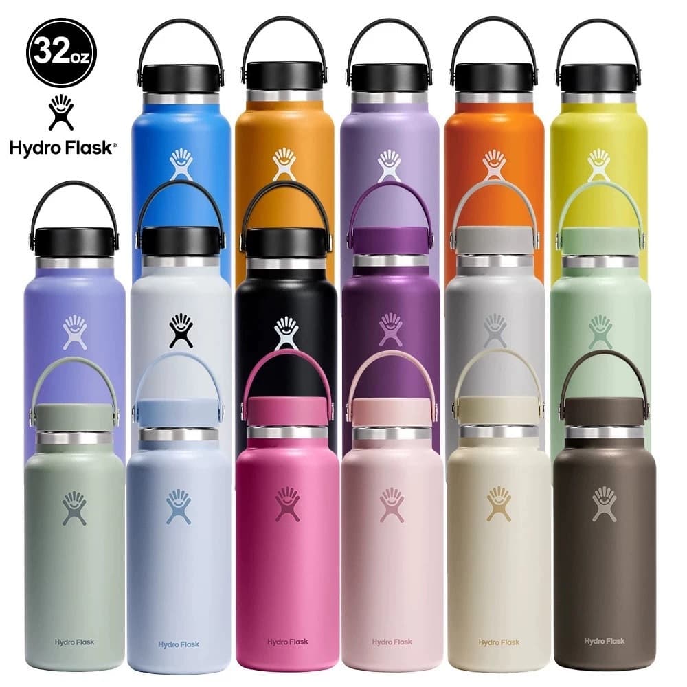 HydroFlask Stainless Steel Large Capacity Insulated Water Bottle Portable Outdoor Sports Water Bottle Large Capacity Space Bottle