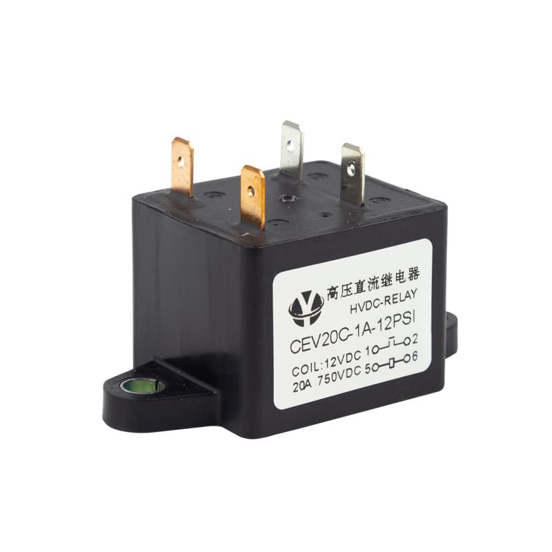 CEV20C 20A 450-750VDC High Voltage Vacuum Magnetic Blowout Arc Extinguishing High Power BMS Dedicated