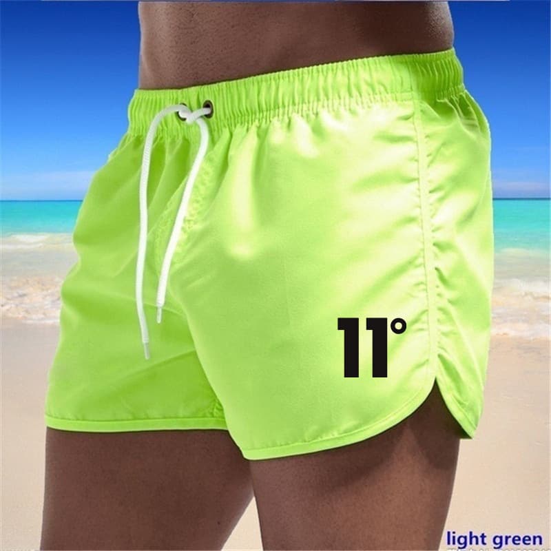 AliExpress New Men's Fashion Beach Shorts Polyester Multi-Color Sports Summer Men's Three-Quarter Shorts Men's Beach Pants